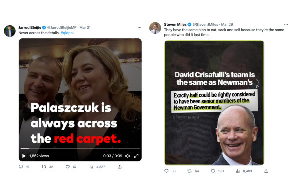 Major party political attacks in Queensland are already ramping up, both in and out of parliament, more than 18 months out from the October 2024 election.