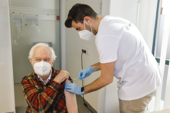 Kurt Switil was vaccinated against COVID-19 in Vienna back in April. The Austrian government is now urging people who were vaccinated earlier in the year to come forward for a booster dose