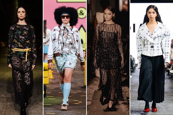 From left: Zambesi, Karen Walker, Harris Tapper and Claudia Li.