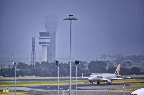 Melbourne Airport is building a third runway to handle increased air traffic. 