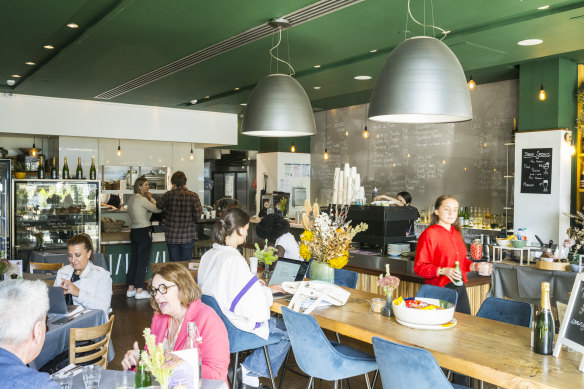 Cafe and restaurant Tapenade is a taste of France on Commercial Road.