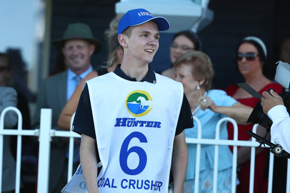 Brave Pride after Coal Crusher won the 2023 The Hunter.