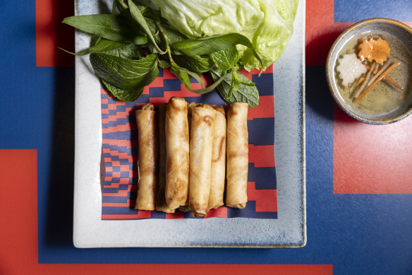 Go-to dish: Spring rolls.