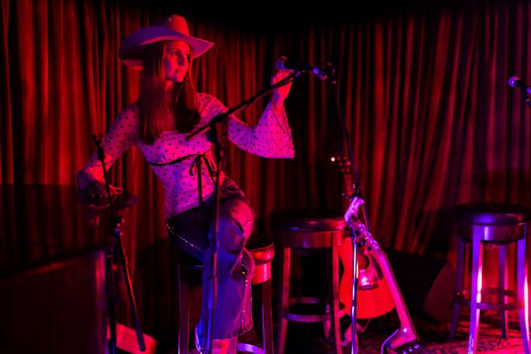 Coral Renee gears up for the Cowgirl Boots Writers Round event at Low 302.