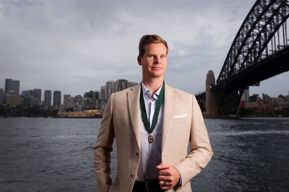 Steve Smith is a three-time winner of the Allan Border Medal.