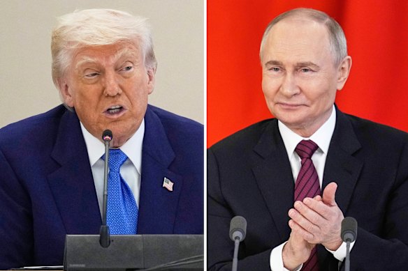US President Donald Trump and Russian counterpart Vladimir Putin are set to meet.