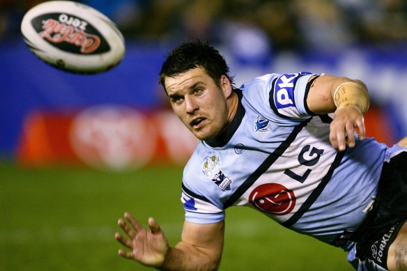 Disgraced former NRL player Brett Seymour.