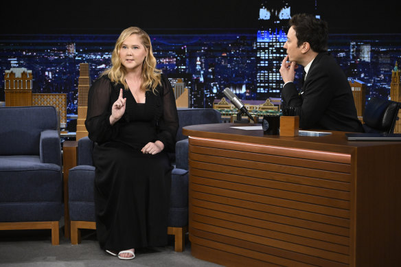 Amy Schumer shared her medical diagnosis after appearing on The Tonight Show.