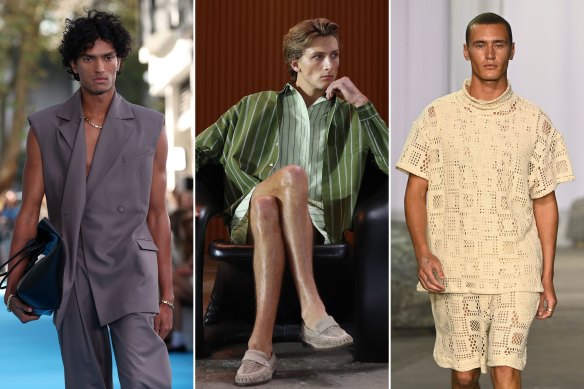 Menswear at Australian Fashion Week, Resort 2024: Anna Quan, Blanca, Albus Lumen