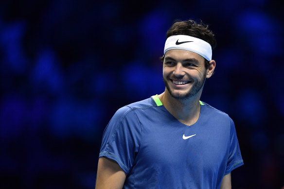 World men’s tennis No.10 Taylor Fritz, of the United States.