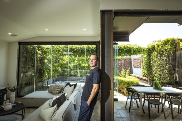 Andrew Ellett is selling his Richmond home in hopes of purchasing a larger home to renovate.