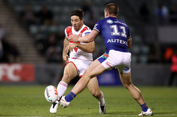 It was another night of frustration for Ben Hunt in Wollongong.