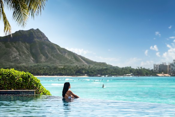 Take in unforgettable Diamond Head views from the Edge Infinity Pool. 