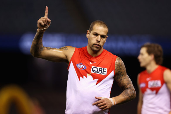 Thought Lance Franklin was finished? Think again.