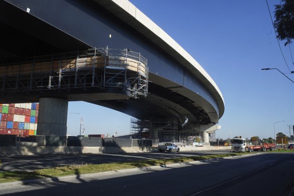 The West Gate Tunnel is among several big ticket projects billions of dollars over budget.