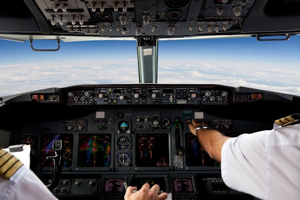 Pilots generally eat different meals than passengers.