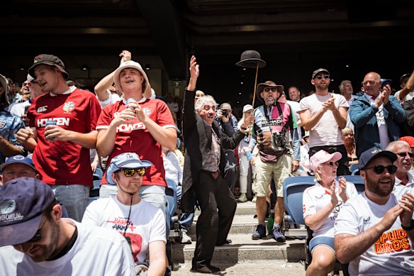 Charlie Chaplin (Colin Bloomfield) says he’ll never abandon the team, no matter how badly they play.