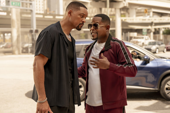 Will Smith (left) and Martin Lawrence are back to bicker their way through Bad Boys: Ride or Die.
