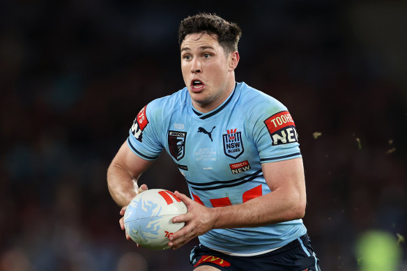 Mitchell Moses during last year’s State of Origin series.