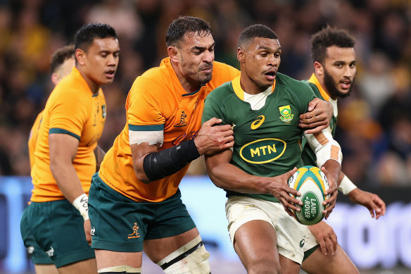 Rory Arnold played three Tests last year.