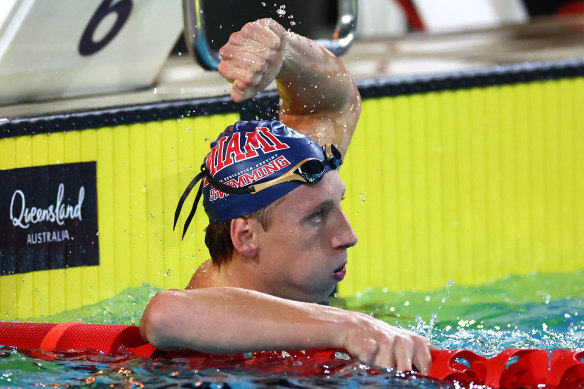 Max Giuliani took out the men’s 200m freestyle title at the Australian Olympic and Paralympic trials in Brisbane on Tuesday night.