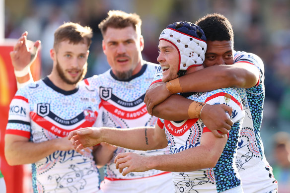 Roosters halves Sam Walker and Luke Keary have their attack flying in 2024.