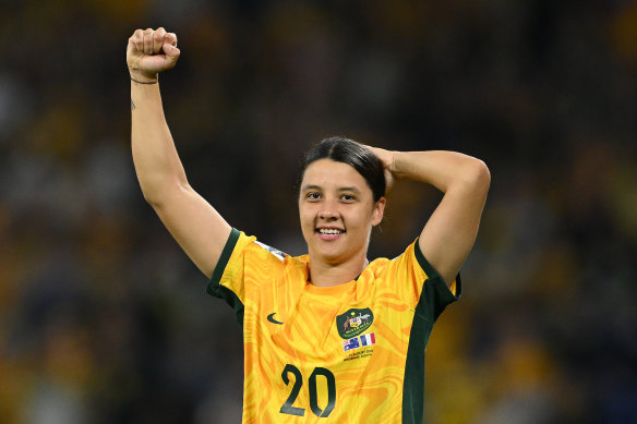 Matildas star Sam Kerr.