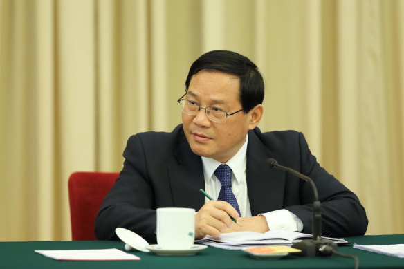 Li Qiang, the Shanghai Party Secretary. 