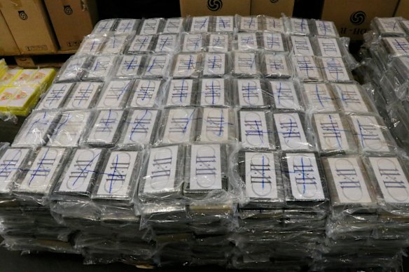 Drug seizures at ports such as Hamburg are decreasing, suggesting that they are no longer the main supply route.