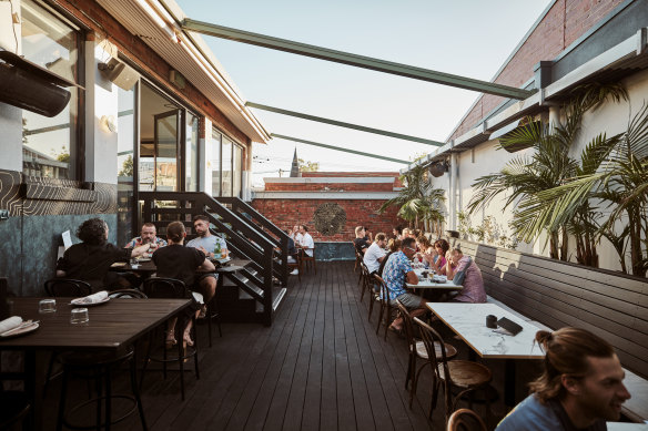 St Kilda’s Rufio has midweek specials galore on the rooftop.