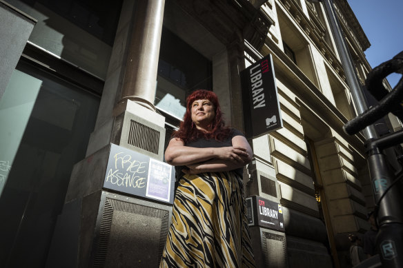 Former City of Melbourne librarian Alice Bluer is concerned about plans to slash the size of City Library’s book collection. 