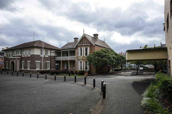 The Shore school grounds.