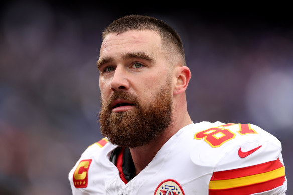 Travis Kelce of the Kansas City Chiefs.