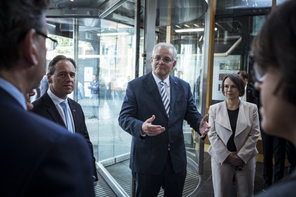 PM Scott Morrison announced that Moderna would build a facility in Melbourne back in December last year.