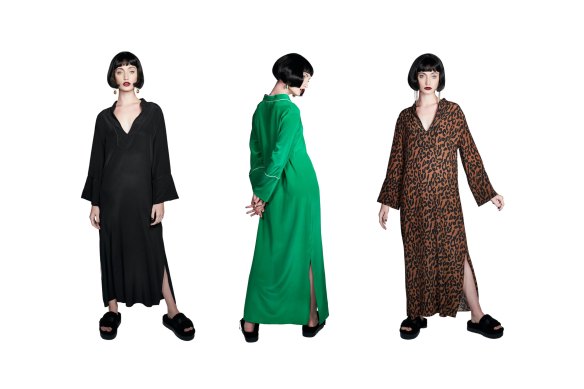 Designer Chelsea de Luca is making elegant silk loungewear.  
