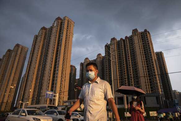 The meltdown in China’s property sector spilled over to other areas of the economy.