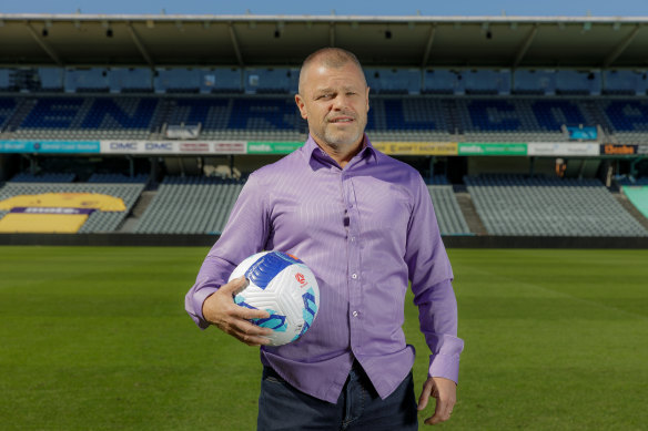 Central Coast Mariners chairman Richard Peil.