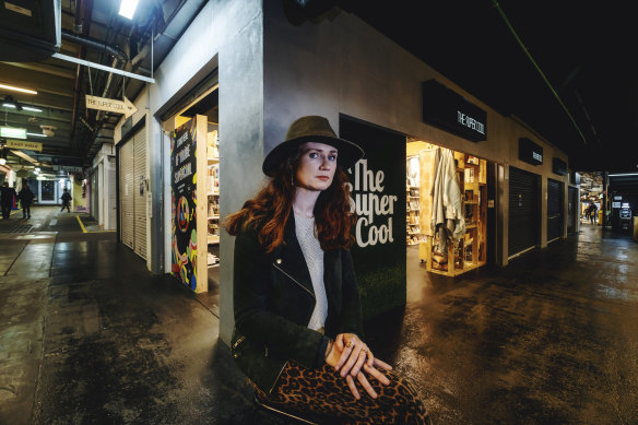 TheSuperCool store  owner Kate Vandermeer