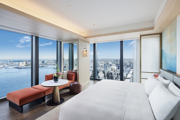 Artist’s impression of the Fairmont Gold Suite at Fairmont Tokyo.