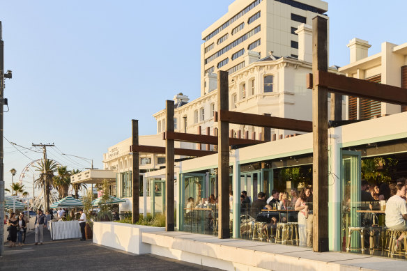 Hotel Esplanade in St Kilda added The Espy Sunroom in December.