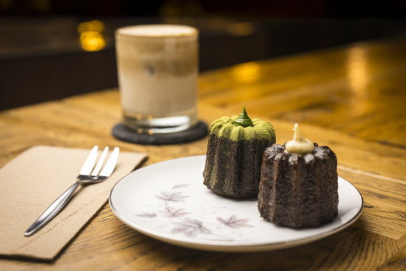 Caneles at Omo cafe come in flavours like matcha and Earl Grey.