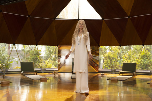 Nicole Kidman plays the enigmatic owner of a wellness retreat, where a group of troubled individuals gather, in <i>Nine Perfect Strangers</i>.