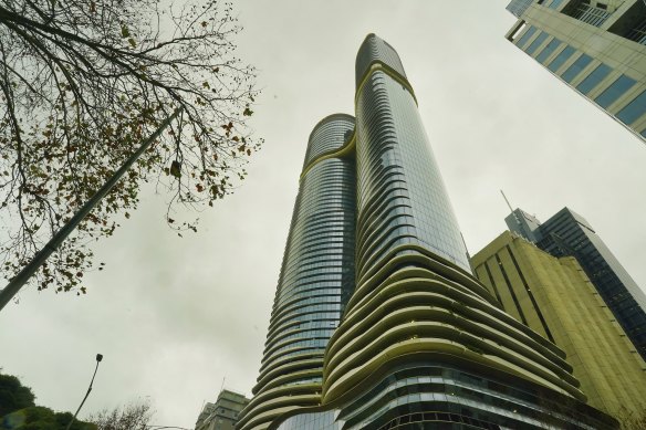 SP Setia’s twin towers in Melbourne.