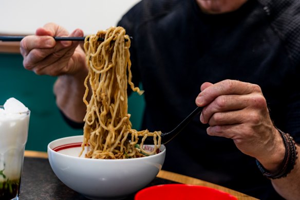 The noodles at Bakmi Kochan 88 are made daily - sometimes twice daily.