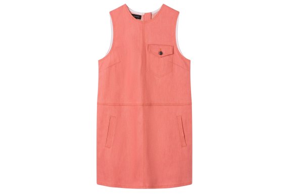 Easily dressed up or down: the Lee Mathews “Leo Pinafore”. 