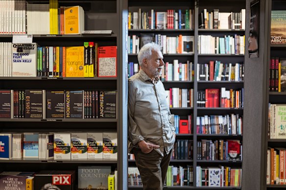 Readings chairman Mark Rubbo at his Carlton store in Lygon Street.