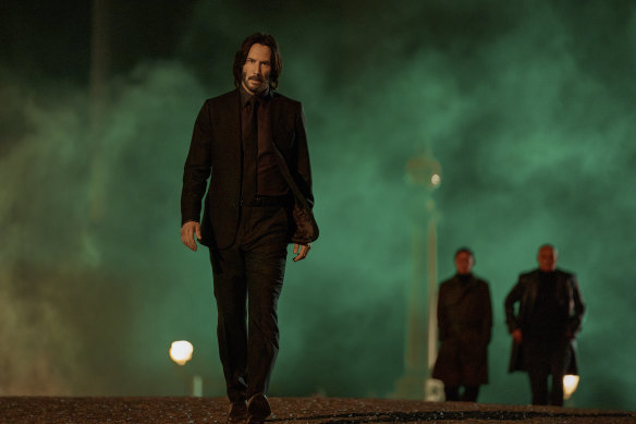 Keanu Reeves says a dramatic goodbye to John Wick.