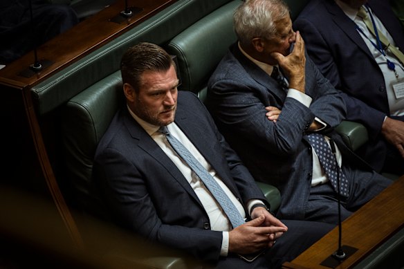 Deputy Liberal leader Sam Groth in parliament earlier this year.