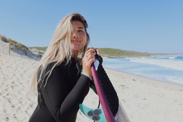 Costa Rica’s Brisa Hennessy has battled serious health issues to become one of the world’s best surfers.