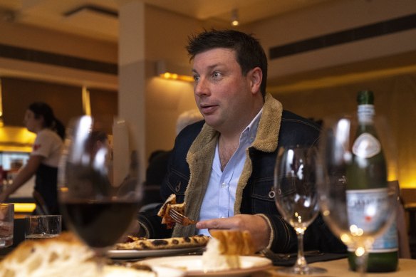 Former Liberal Tim Smith won’t be popping in to Tel Aviv.